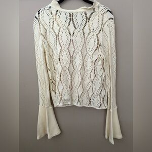 See By Chloe Ivory Knit Sweater